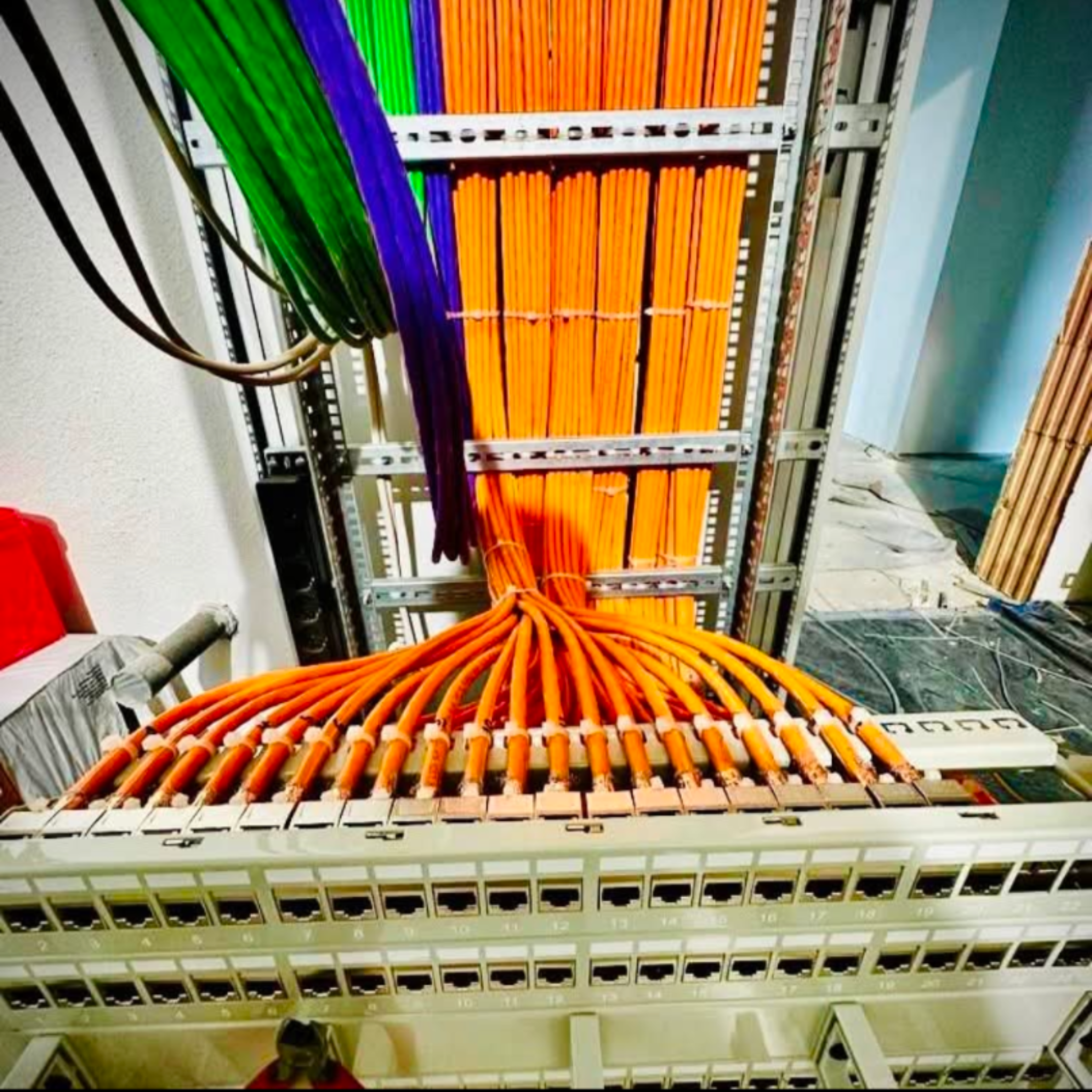 Große Netzwerkinstallation 6